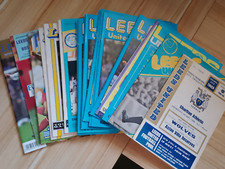 LEEDS UTD COLLECTION 115 DIFFERENT H&A PROGRAMMES=EX = MINT=ALL LISTED=FREE POST