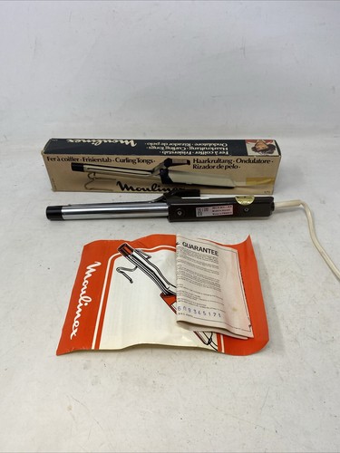 Vintage moulinex curling tongs - vintage,