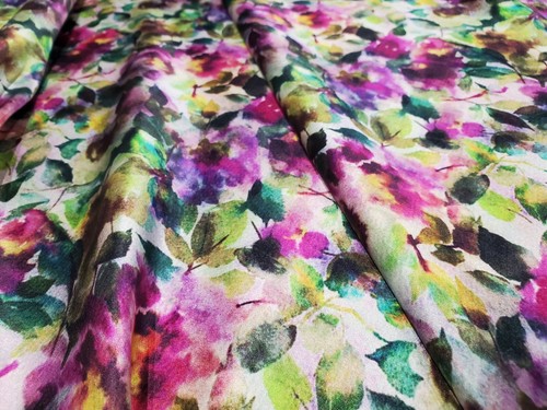 Italian mottled satin silk - italian,