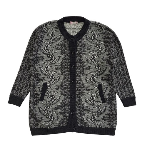 Sarah dunnway grey black - black, 80s