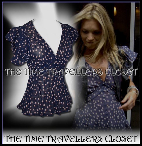 Kate moss topshop navy - kate, blue