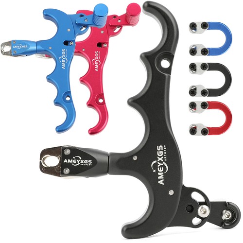 Archery finger release aids - 4,