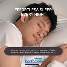 Eco Comfort Mattress | Cooling Support, Hypoallergenic, Medium Plush Orthopaedic