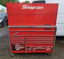 Snap On KRL Roll Cab Tool Chest/ Cabinet / Box With Hutch Stainless Top