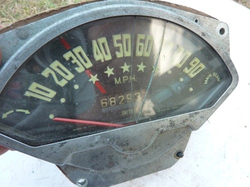Vintage ford speedometer - vintage,