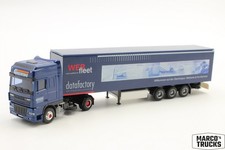AWM DAF XF 95 box semitrailer "Greiwing Greven Webfleet" 1:87 /AW3045