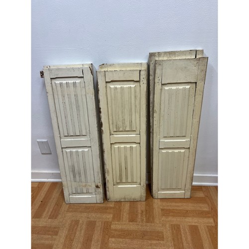 Vintage wood shutters lot - vintage,