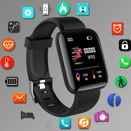 Unisex fitness smartwatch with - unisex,