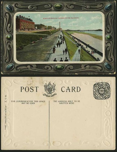 Blackpool old embossed - blackpool,