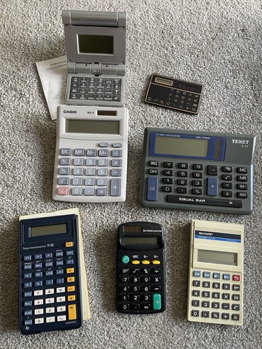 Job lot x calculators - of,