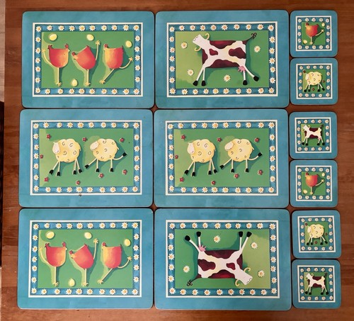 Placemats 6 coasters - placemats,