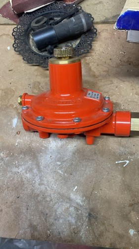 Camping gas bottle - gas, regulator