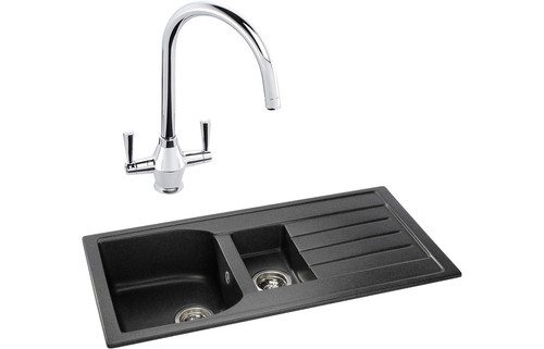 Abode oriel inset black - 1.5b,