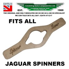 Jaguar wire wheel nut - jaguar, 'spinner