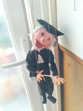 Vintage 1960s PELHAM PUPPET SCHOOL MASTER hinged jaw Good Condition Collectable.