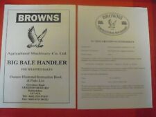 Browns BIG BALE HANDLER For