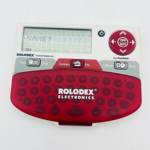 Franklin rolodex electronics - rolodex,