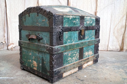 Antique mid victorian painted - antique,