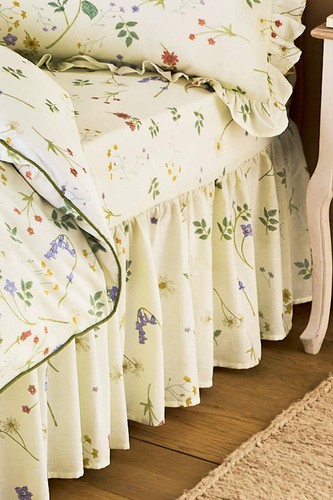 Country meadow valance - country, sheet