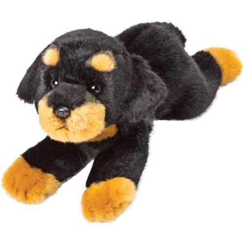 Rottweiler medium plush - rottweiler,