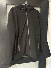 MICHAEL KORS Black Winter Coat Zip Up Size medium Mens