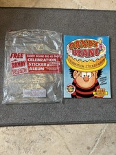 1988 Panini Dandy & Beano Celebration Sticker Album - 1 Sticker Missing
