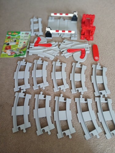 Lego duplo train tracks - lego,