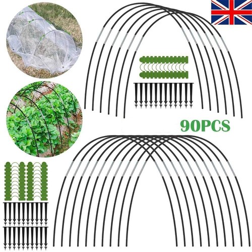 90pcs greenhouse hoops plant - 90pcs,