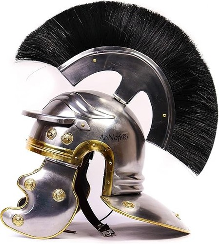 Roman centurion helmet with - centurion,