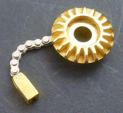 Cam with chain - , for