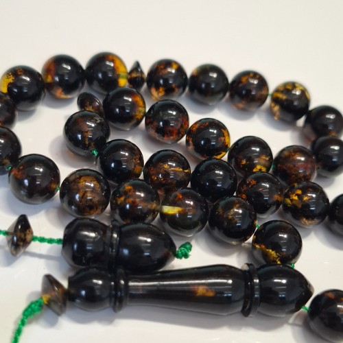 Amber beads rosary - 📿amber,