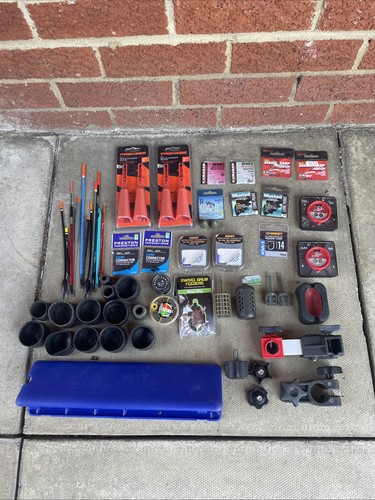 Coarse fishing job lot - fishing, hooks