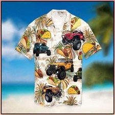 Jeep And Taco Hawaiian Shirt