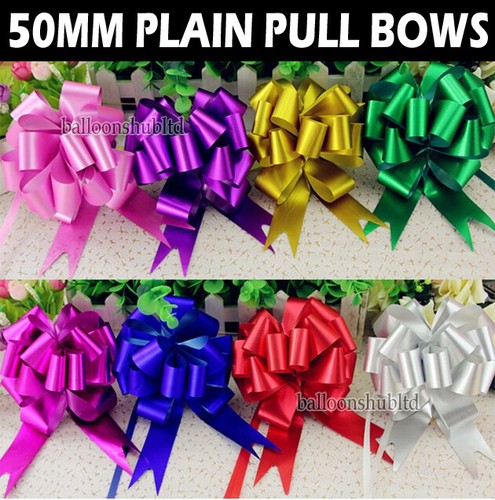 Large 50mm pull bow gift - pull,