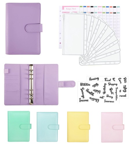 Budget binder money saving - a6,