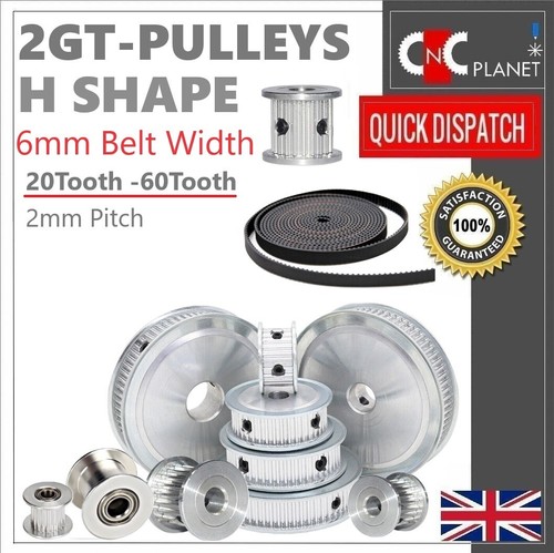 Gt2 6mm timing belt smooth - 6mm,