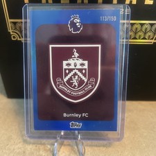 Topps Premier League 2026 Burnley Badge 113/150