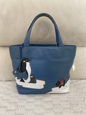 RARE 2002 radley Signature Picture penguin bag