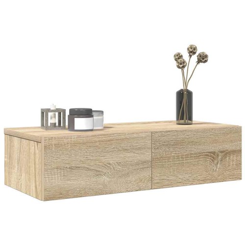 Floating wall shelf with - wall,