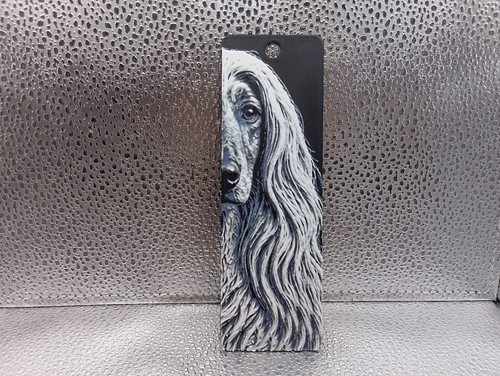 Afghan hound bookmark - bookmark, –