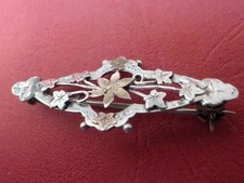 Antique Sterling Silver&Rose