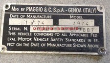 VESPA Chassis Plate FRAME