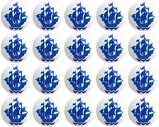 20 x Blue Peter BUTTON PIN