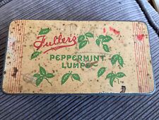 Vintage 1950s Fuller’s Peppermint Lumps sweet tin. MR18162