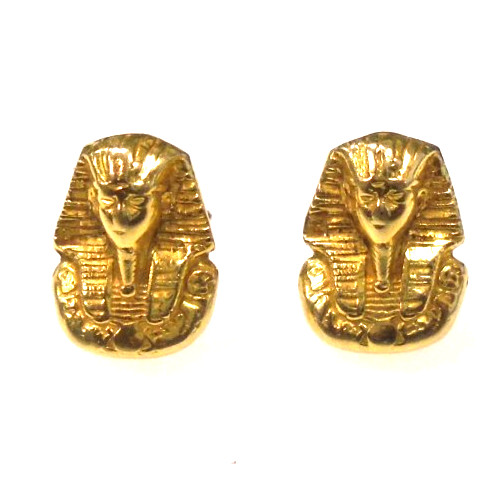 14ct yellow gold tutankhamun - yellow,