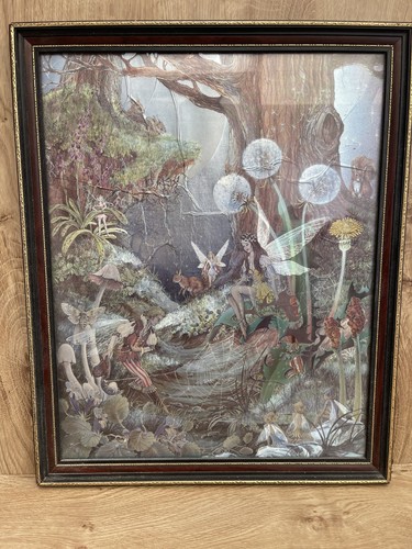 Dufex foil fairy framed print - dufex,