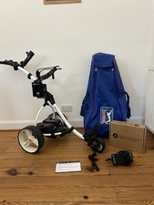 Motocaddy S1 Electric Golf Trolley + Battery & Charger + PGA Tour Cart Bag