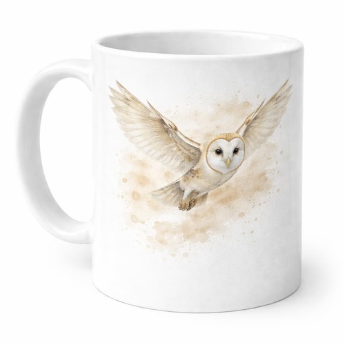 Barn owl mug - crew, gifts