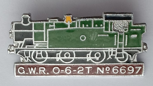 Steam train loco - train, 0-6-2t