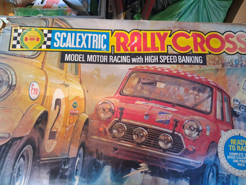 Scalextric vintage rally - scalextric, cross
